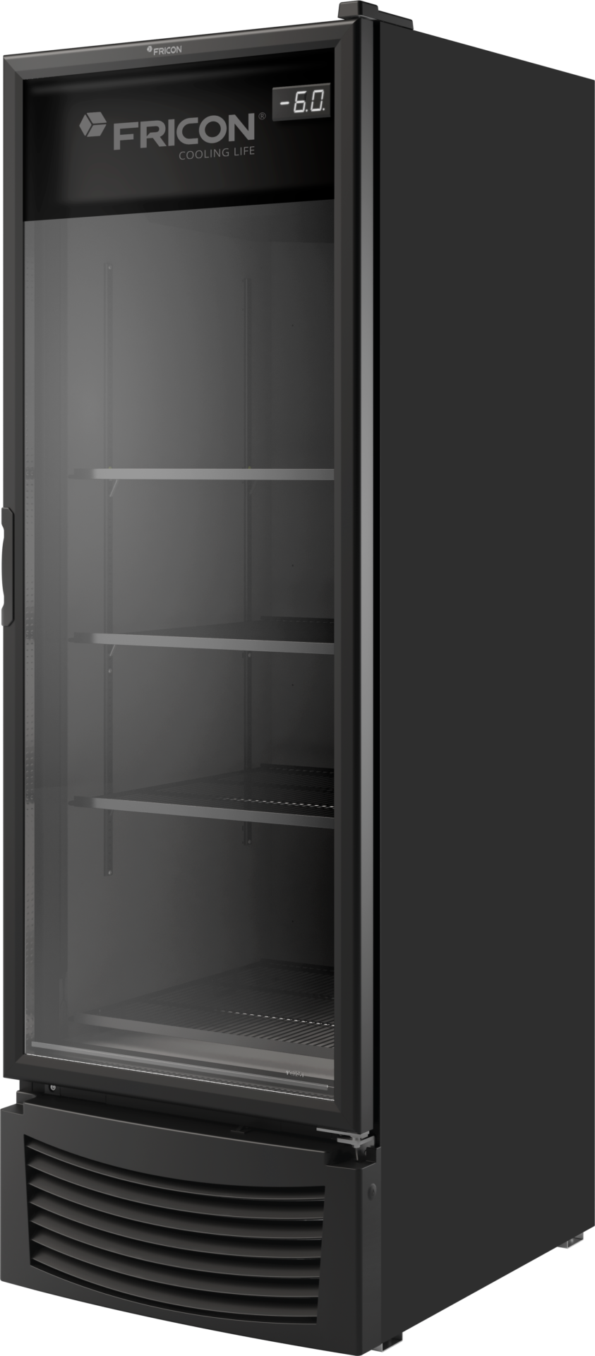 Cervejeira Vertical Fricon VCFC 569 V Total Black 220V — Conservador de Cervejas Frost Free 569 Litros Porta de Vidro Premium