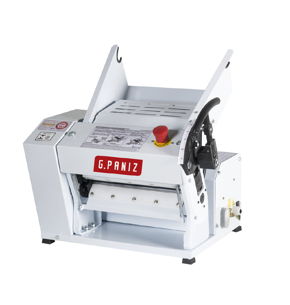 Cilindro Laminador CLE 300 Mini com Bandeja Epóxi 220V — Cilindro Compacto para Pequena Padaria e Pizzaria