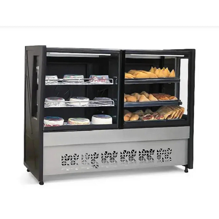 Balcão Estufa Polar Confeitaria 1,50m 220V — Expositor Aquecido para Bolos Tortas e Salgados