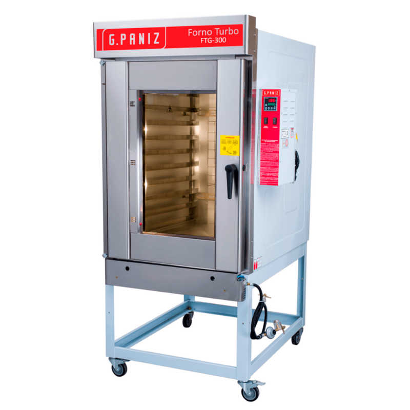 Forno Turbo a Gás 300 G.Paniz Acabamento Epóxi