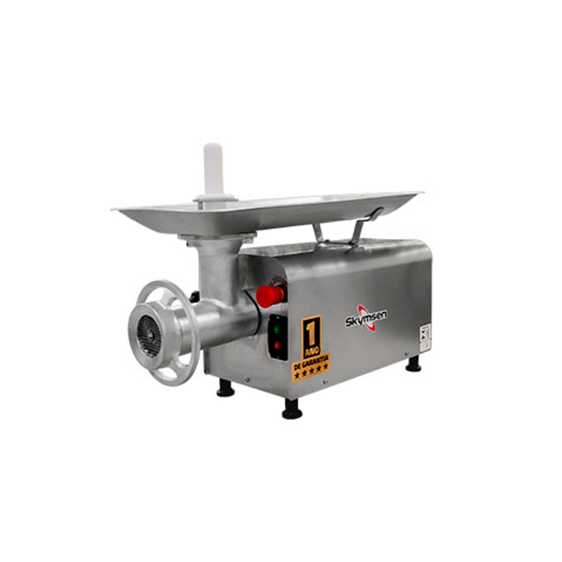 PS-22-PICADOR DE CARNE INOX 220 V-M SKYMSEN - Vista frontal profissional