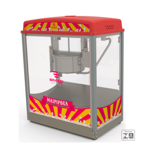 Pipoqueira Profissional Inox BMP-150 Braesi 220V - Vista profissional