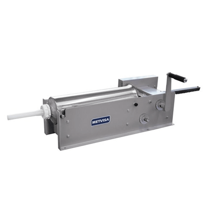 Ensacadeira de Linguica Manual BIMG 10 kg Inox Sem Motor - Vista frontal profissional