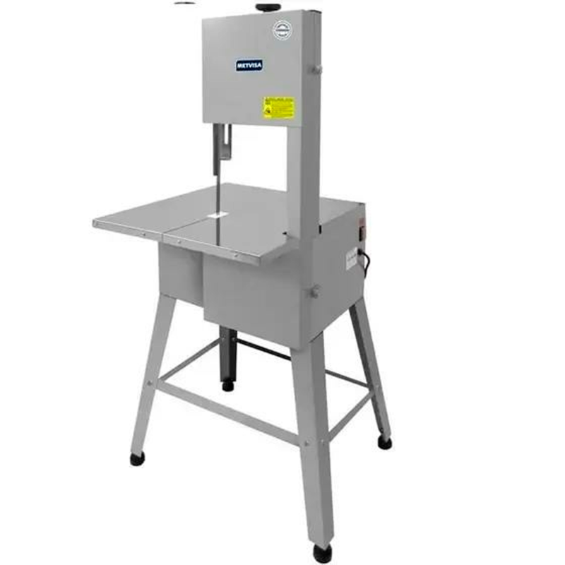 Serra Fita Pequena para Acougue BIMG Pintada com Cavalete 1/2 CV 220V - Vista frontal profissional