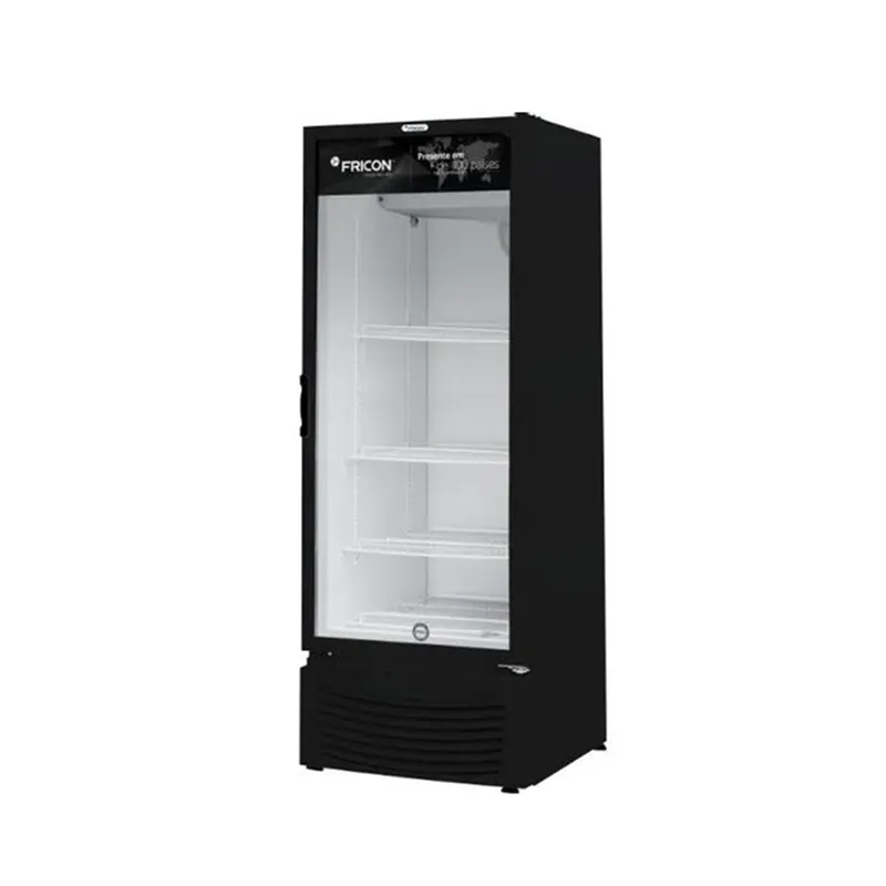 Conservador Vertical Fricon VCFM 284 Preto 2 Portas de Vidro (2)