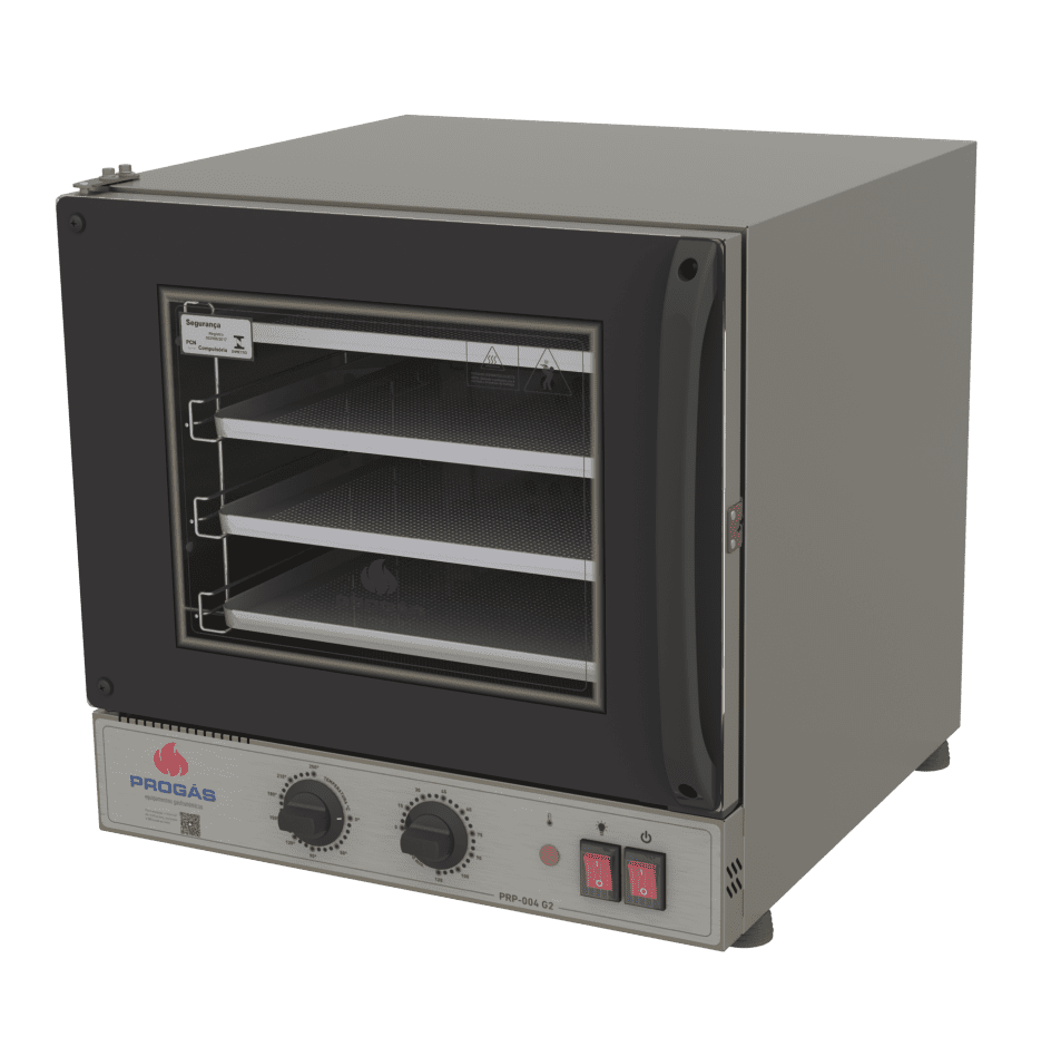 Forno Turbo Elétrico Progás Fast Oven PRP-004 G2 39L Preto 220V (3)
