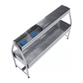 Self Service Duplo 10 GNs Luxo Cinza IBET - Vista profissional