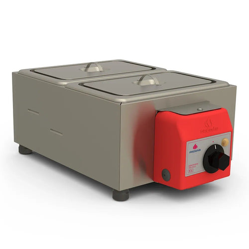 PRD-200 G2 220V Derretedeira 2 Cubas Inox Progas - Vista profissional
