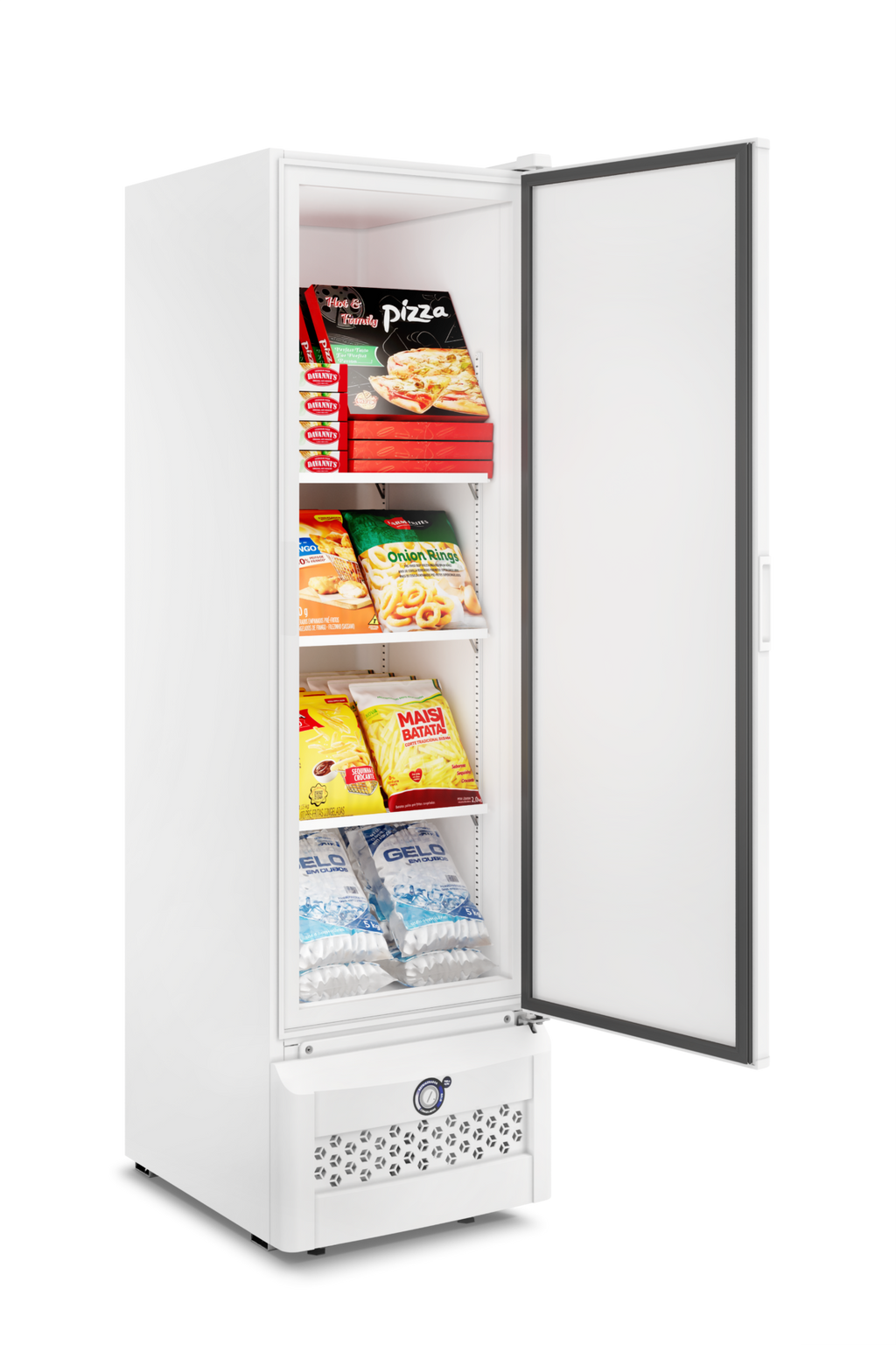 Conservador Vertical Tripla Ação Fricon 284 Litros VCET 284 Preto - 220V