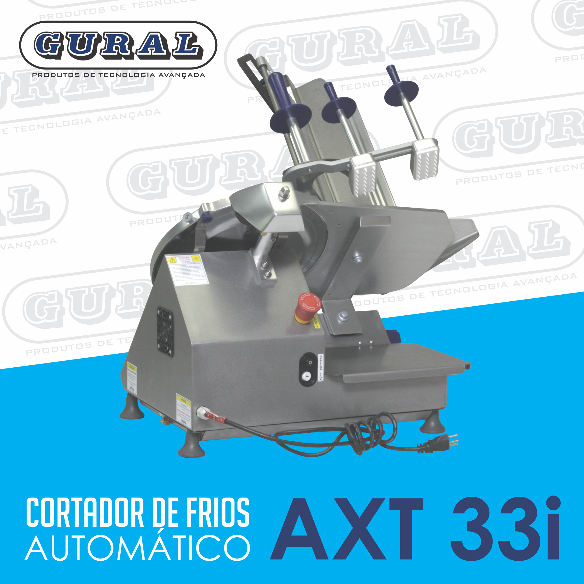 Cortador de Frios Automatico Gural AXT-33I