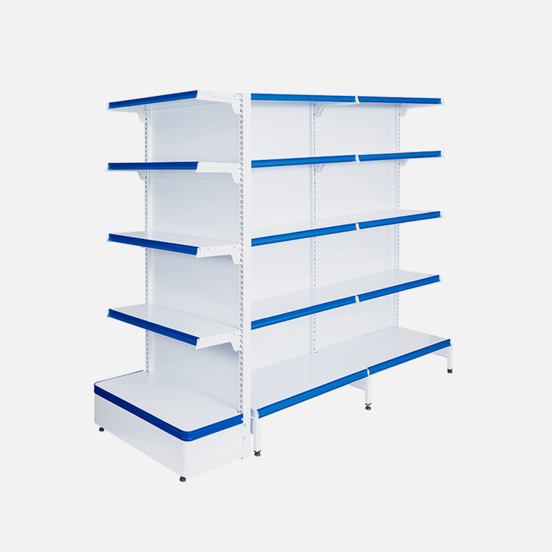 SLG 0,30 Preto SA New Plus Suporte Bandeja Gôndola — Vista frontal