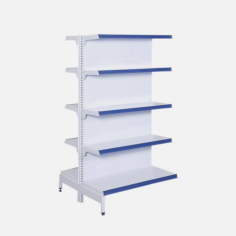 SLG 0,30 Preto SA New Plus Suporte Bandeja Gôndola — Vista lateral