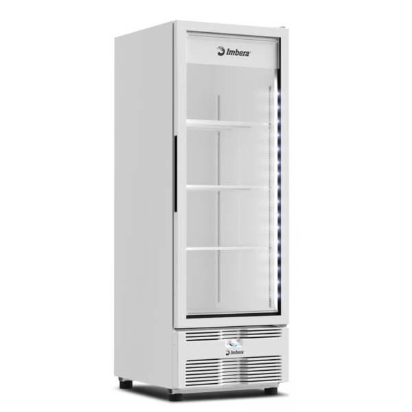 Conservador Vertical Imbera EVZ21-F1 Tampa Vidro LED Branco