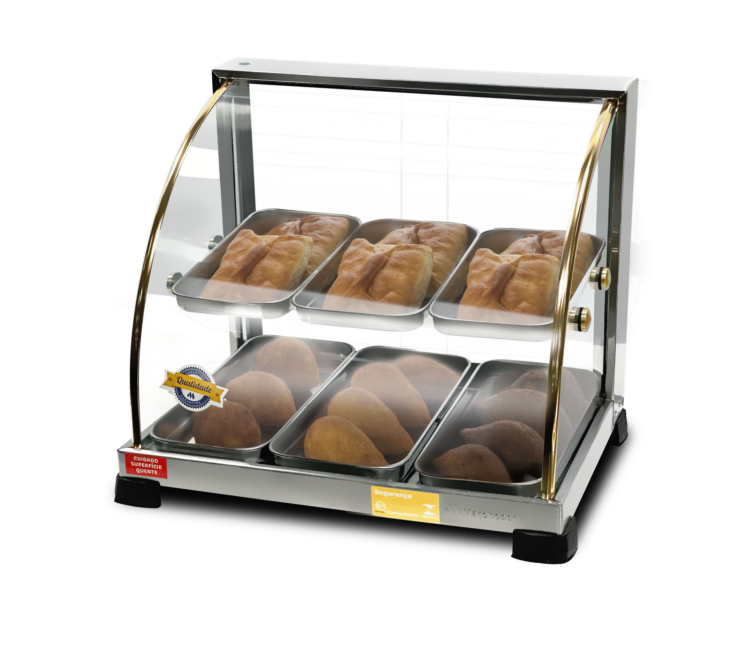 Estufa Ouro Curva Dupla X 12 Bandejas Marchesoni