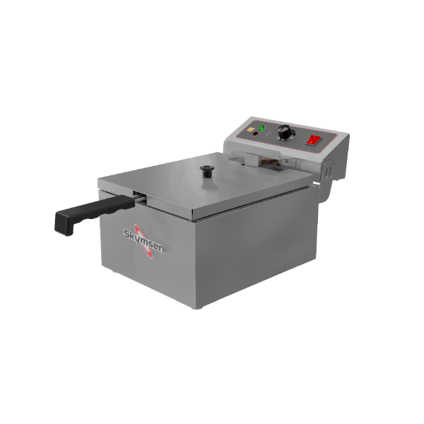 Skymsen Fritadeira Elétrica Skymsen FE-10-N 220V Inox restaurante — vista 3