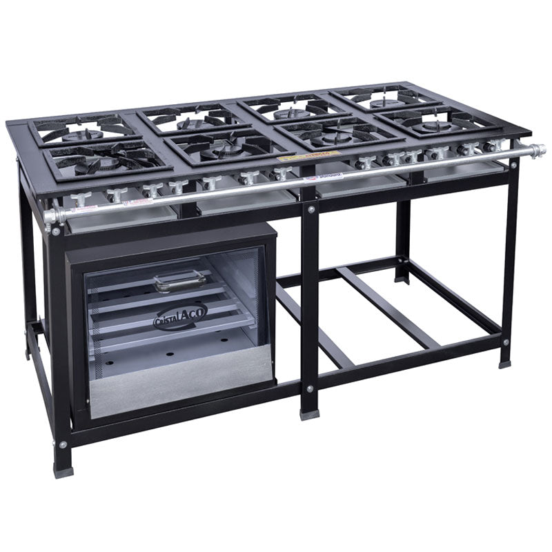Forno para Fogão Industrial 600x780mm Inox Standard Cristal Aço — Vista frontal