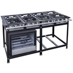 Forno para Fogão Industrial 600x780mm Inox Standard Cristal Aço — Vista frontal