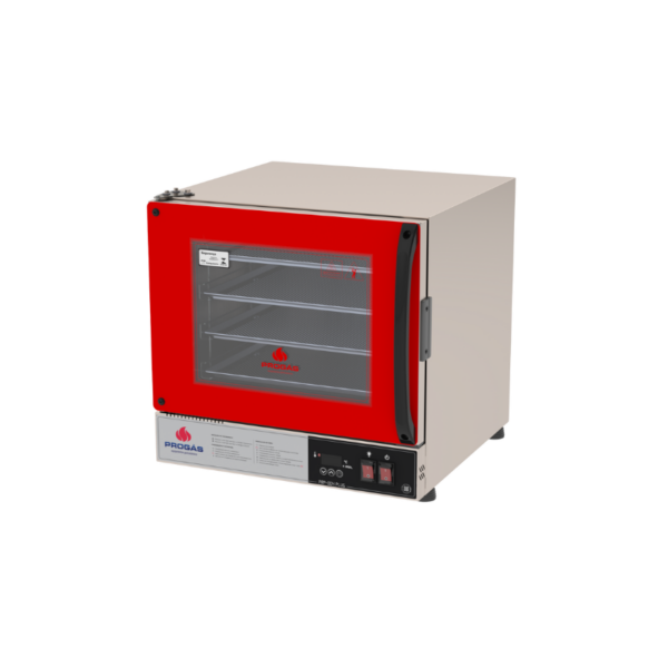 Forno Turbo Elétrico Progás PRP-004 Plus digital 220V vermelho 56L 4 esteiras - vista 1