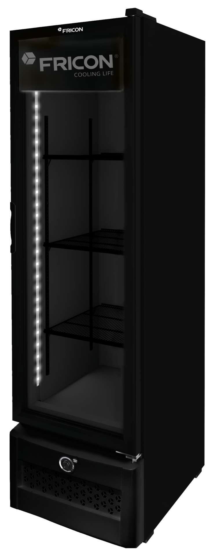 Conservador Vertical Tripla Ação Fricon 284 Litros VCET 284 Preto - 220V