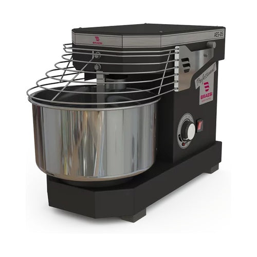 Amassadeira Espiral Braesi AES-05 50x60 5kg 127V/220V (Bivolt) Monofásico masseira profissional padaria pizzaria - vista 1