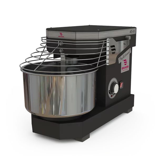 Amassadeira Espiral Braesi AES-05 50x60 5kg 127V/220V (Bivolt) Monofásico masseira profissional padaria pizzaria - vista 1