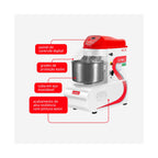 Amassadeira Espiral G.Paniz AE 25L (AE25G2) 25kg 220V Trifásico masseira profissional padaria pizzaria - vista 5