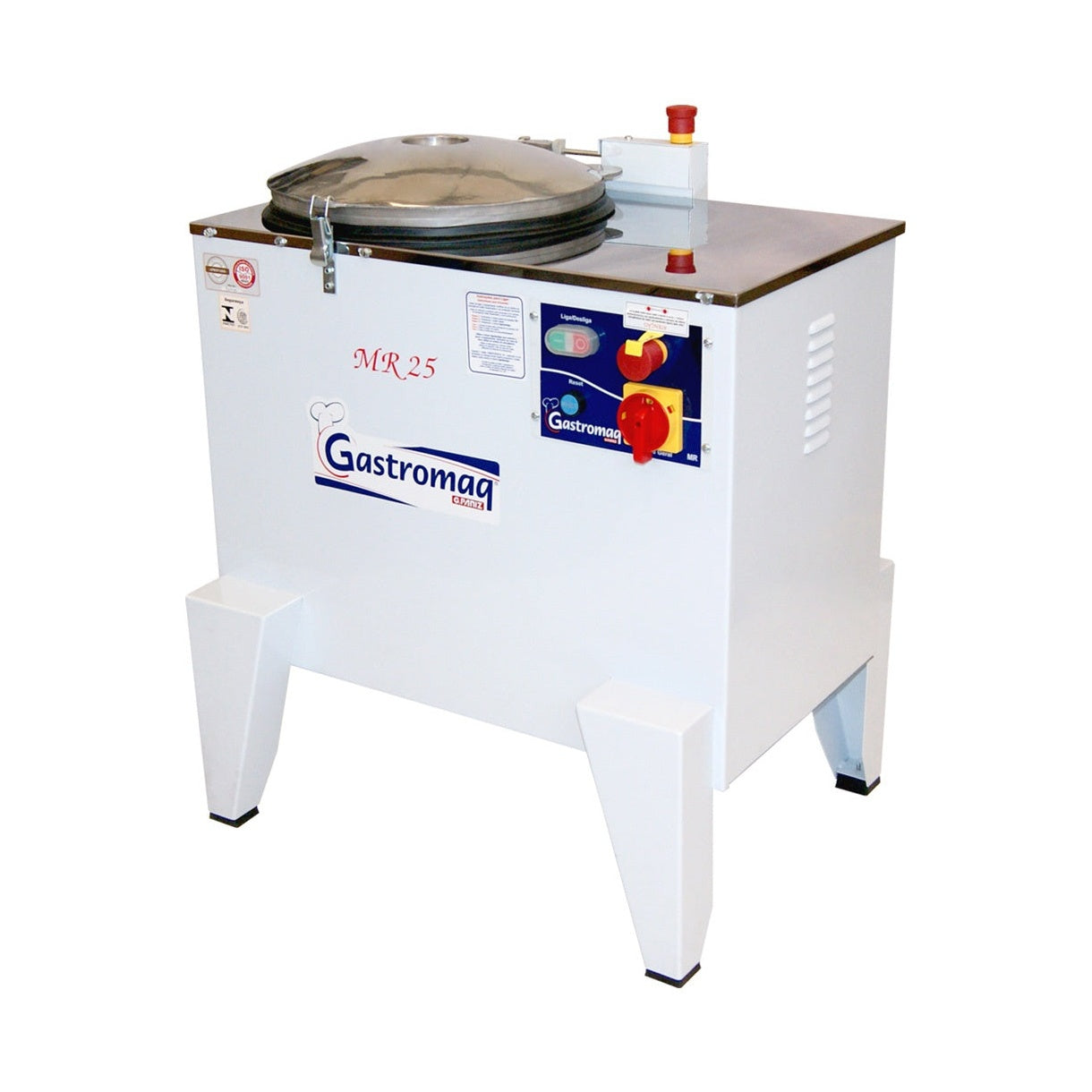 Amassadeira Rápida Gastromaq Rápida 25 (AR-25) 25kg 220V Monofásico masseira horizontal profissional padaria pizzaria - vista 2