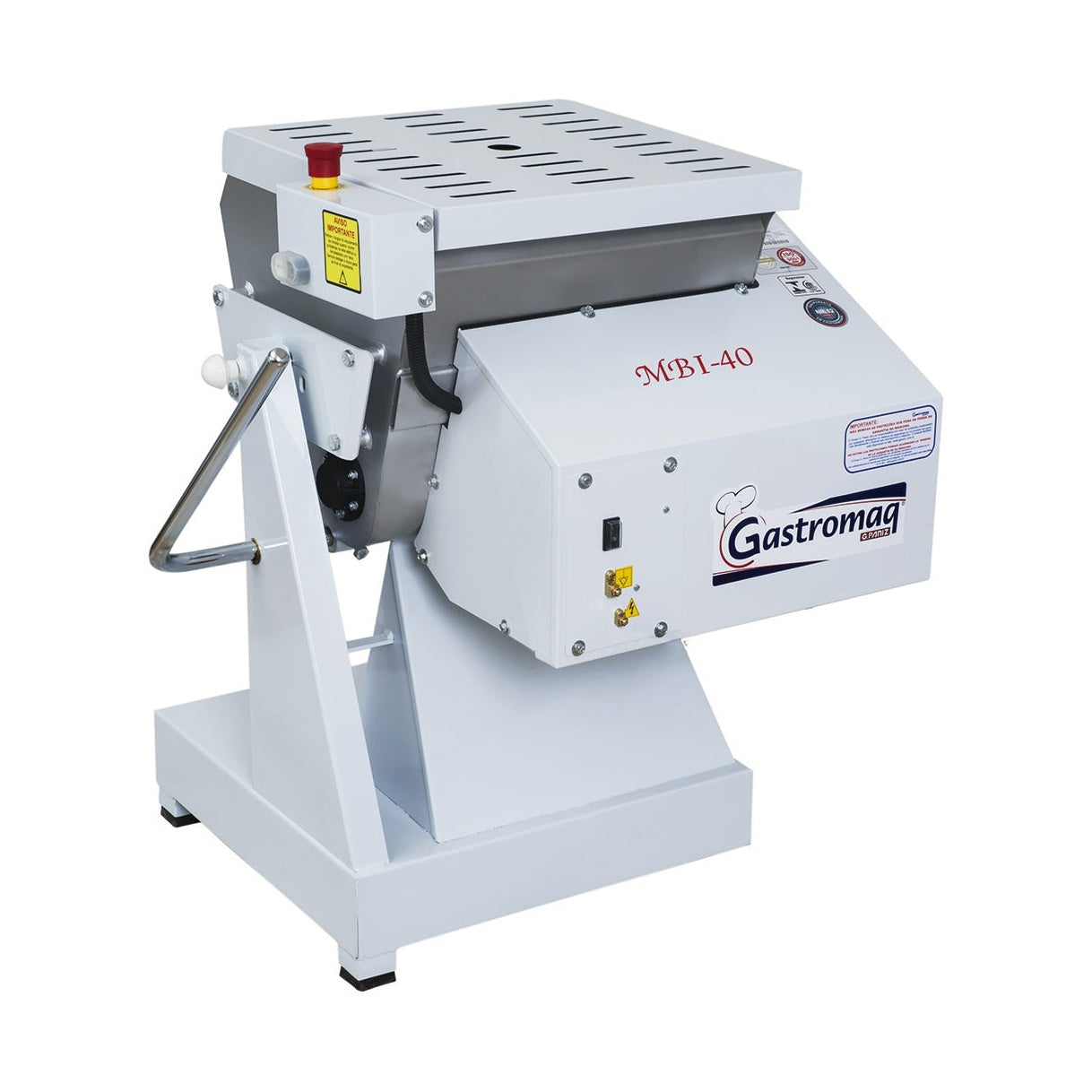 Amassadeira Semi Rápida Gastromaq MBI 25 25kg 220V Monofásico masseira horizontal profissional padaria pizzaria - vista 2