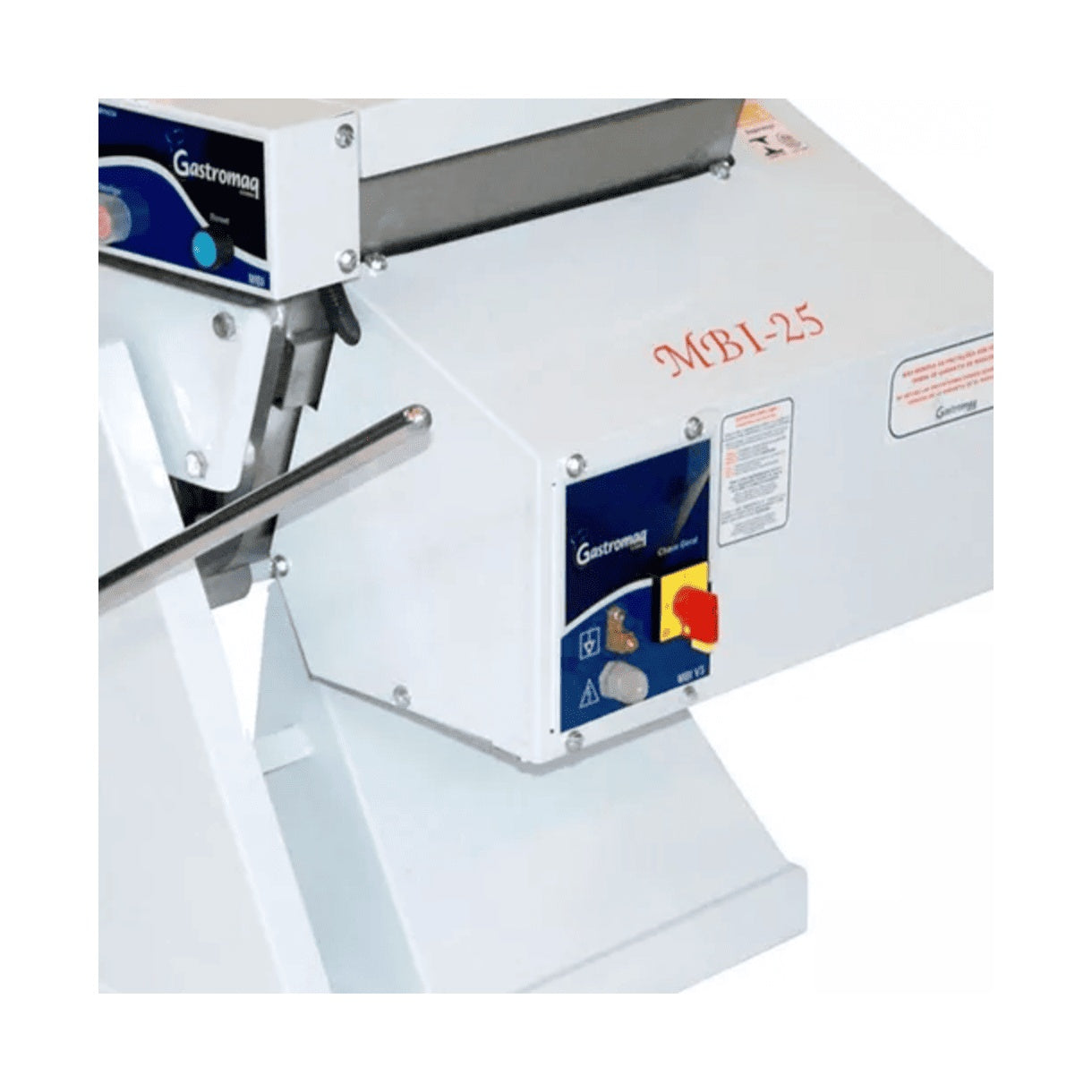 Amassadeira Semi Rápida Gastromaq MBI 25 25kg 220V Monofásico masseira horizontal profissional padaria pizzaria - vista 6