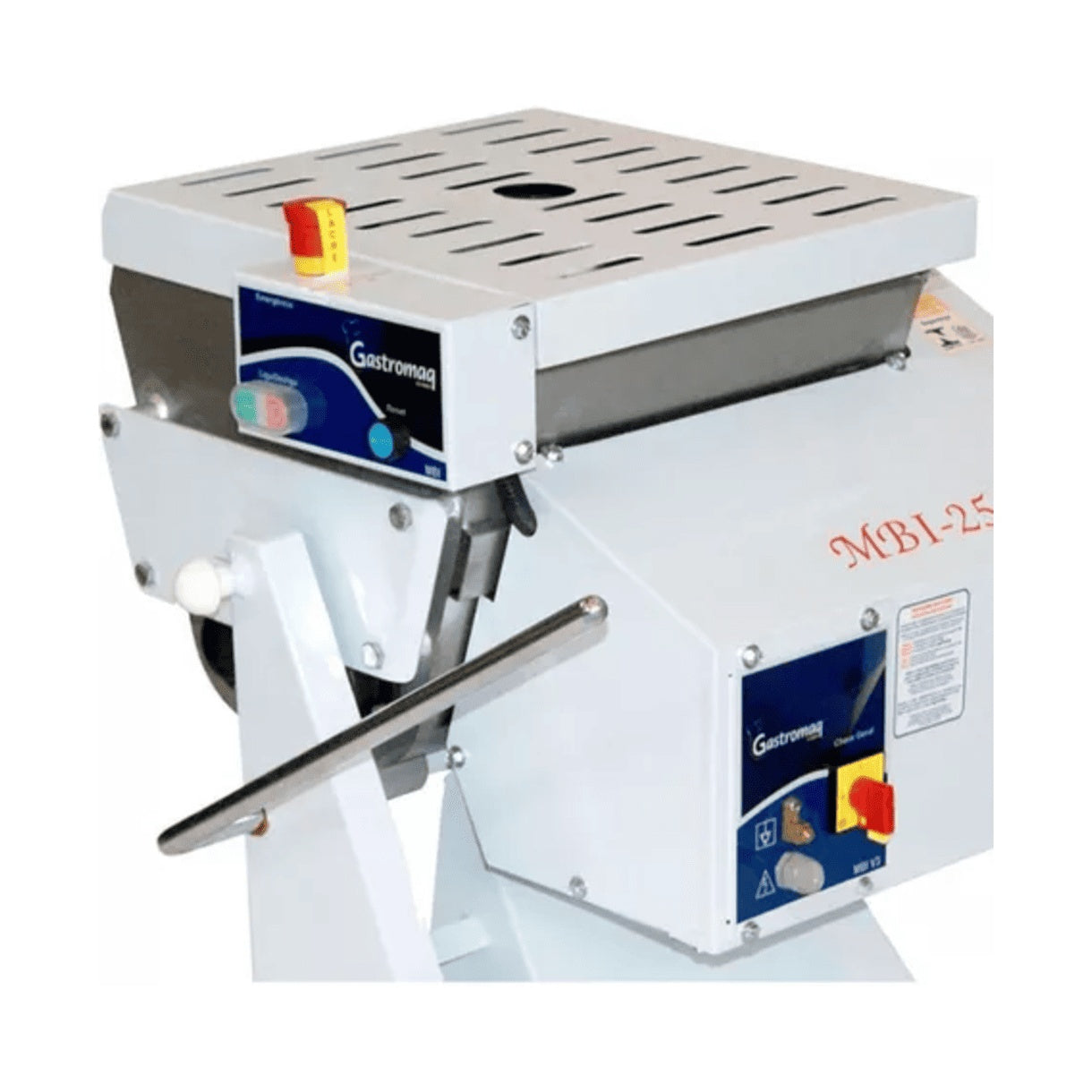 Amassadeira Semi Rápida Gastromaq MBI 25 25kg 220V Monofásico masseira horizontal profissional padaria pizzaria - vista 7