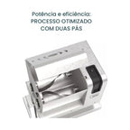 Amassadeira Semi Rápida Anodilar Semi Rápida Branco 5kg 127V/220V (Bivolt) Monofásico masseira horizontal profissional padaria pizzaria - vista 2