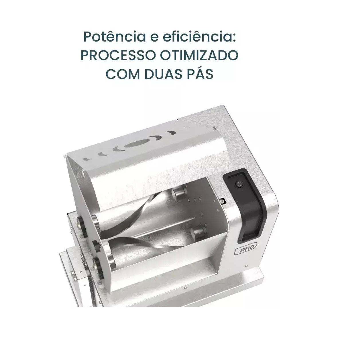 Amassadeira Semi Rápida Anodilar Semi Rápida Branco 5kg 127V/220V (Bivolt) Monofásico masseira horizontal profissional padaria pizzaria - vista 2