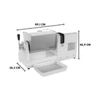Amassadeira Semi Rápida Anodilar Semi Rápida Branco 5kg 127V/220V (Bivolt) Monofásico masseira horizontal profissional padaria pizzaria - vista 7
