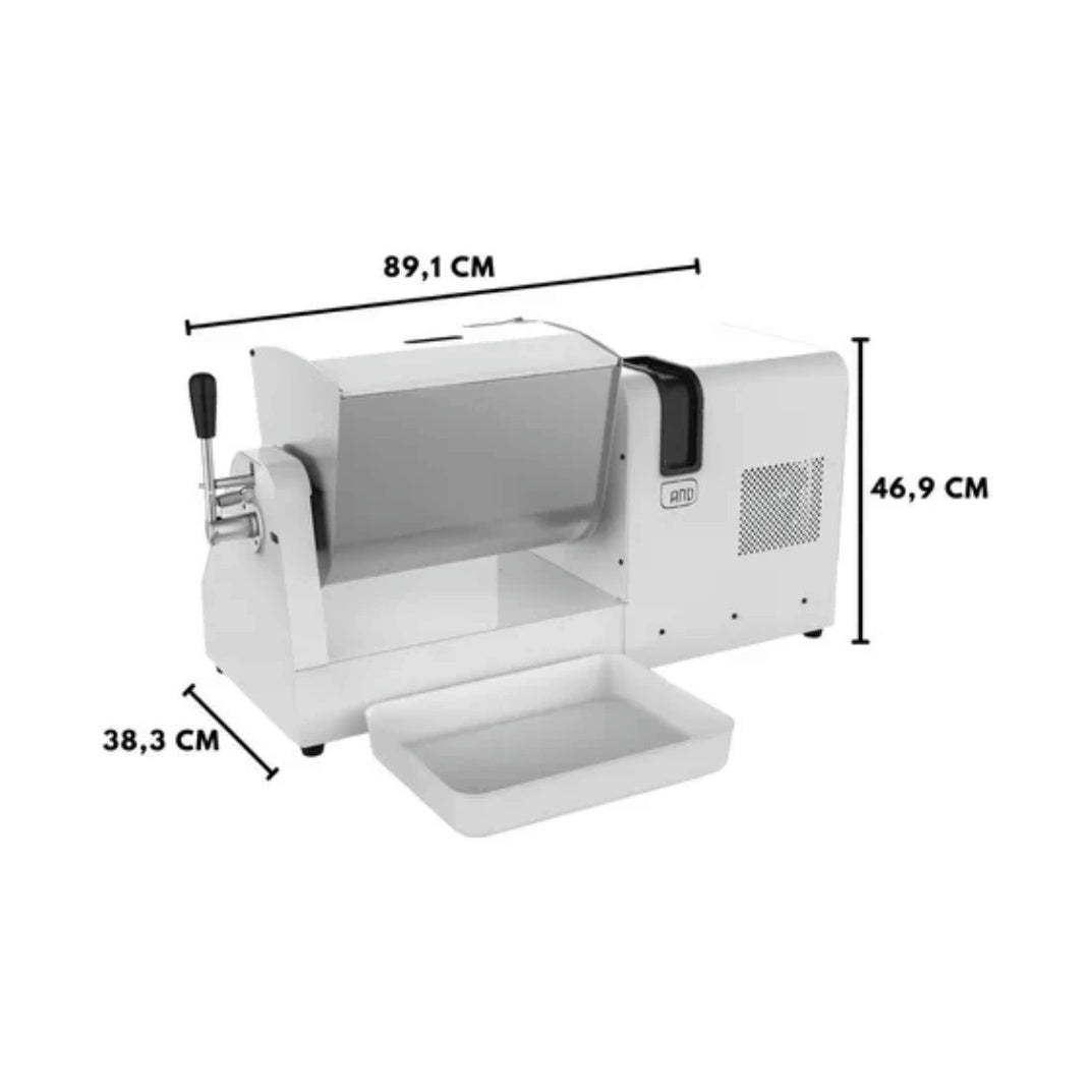 Amassadeira Semi Rápida Anodilar Semi Rápida Branco 5kg 127V/220V (Bivolt) Monofásico masseira horizontal profissional padaria pizzaria - vista 7