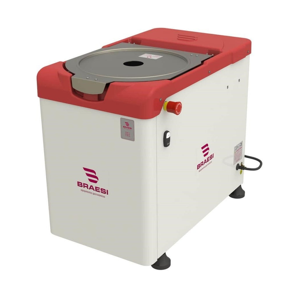 Amassadeira Rápida Braesi AR-25/1 3x220 25kg 220V Trifásico masseira horizontal profissional padaria pizzaria - vista 4