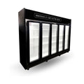 Auto Serviço Termisa ASMRF 300 5 Portas 220V Preto — Expositor Vertical Refrigerado 2200L para Bebidas Frios e Laticínios
