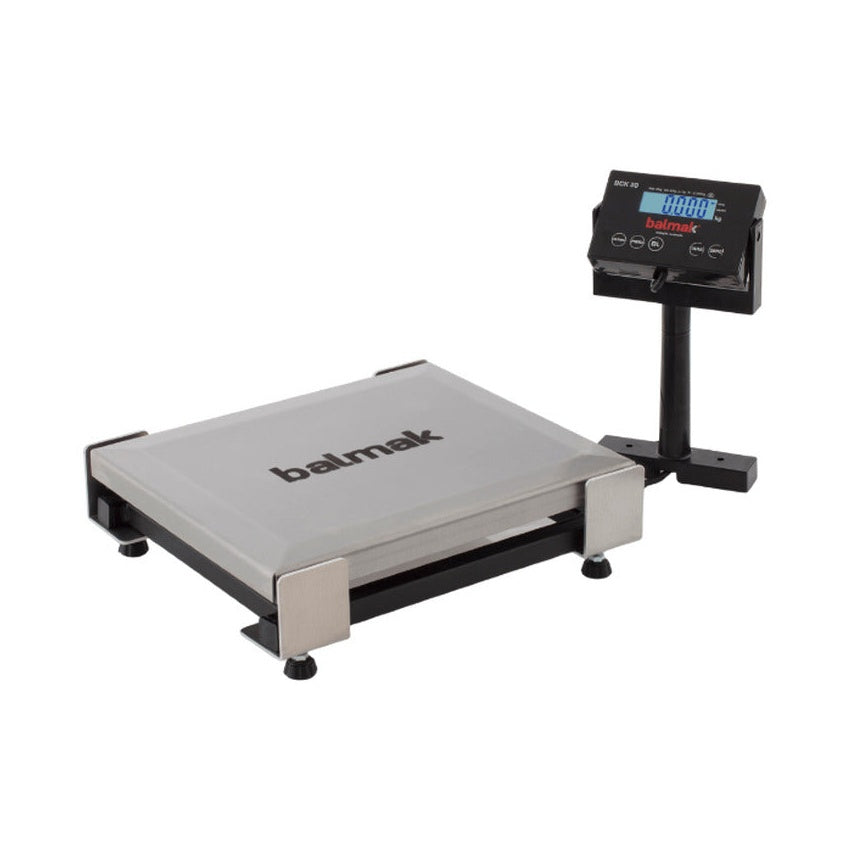 Balança Etiquetadora Balmak BCK-30PB açougue padaria — kit instalação checkout embutido