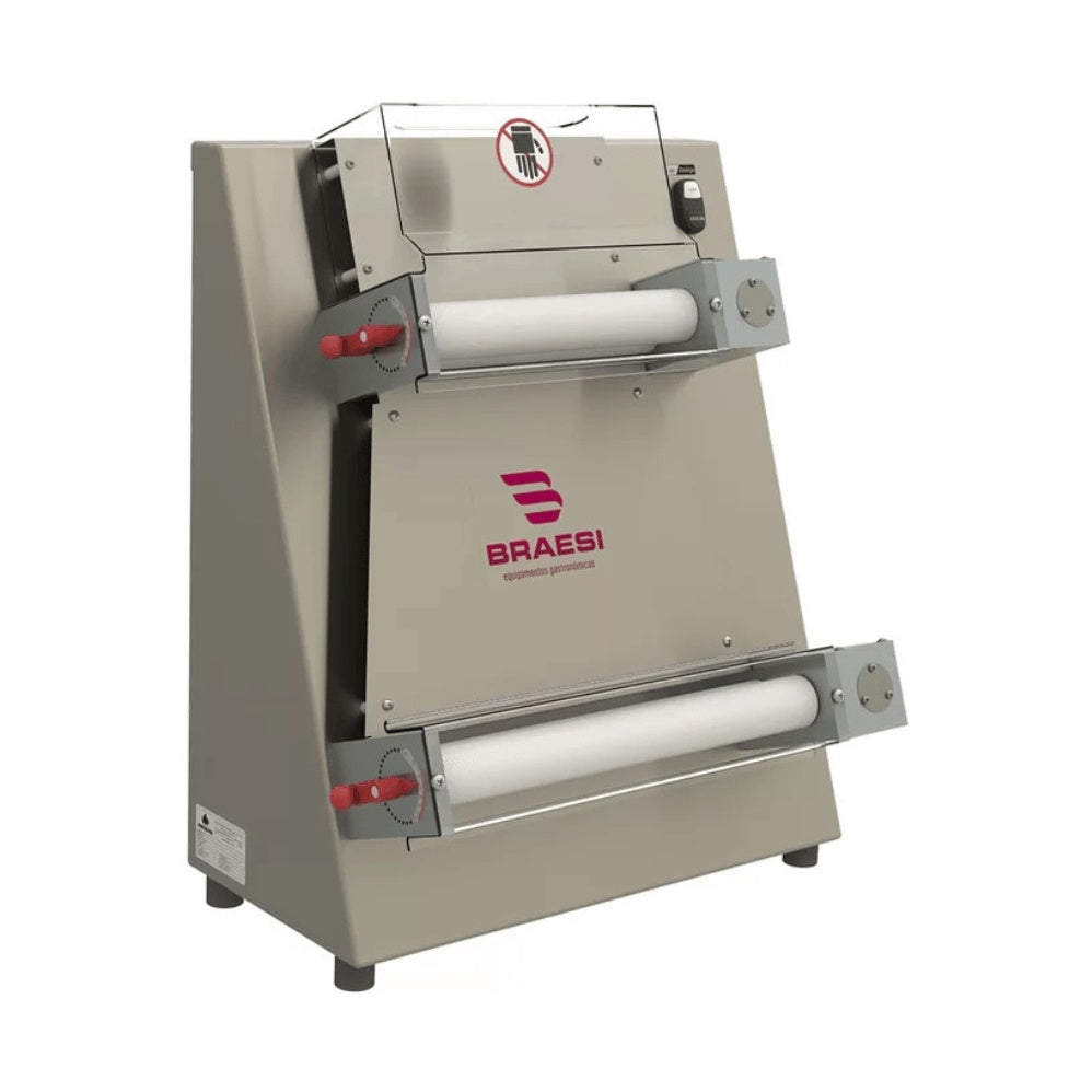 Braesi Modeladora de Pizza Braesi BMPZ-40 Bivolt Inox profissional padaria — vista 3