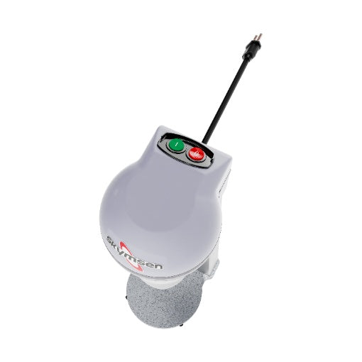 Skymsen BMS-N — base de ferro fundido reforçado e haste única em aço inox
