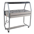 Buffet self-service térmico Ibet 6 cubas inox