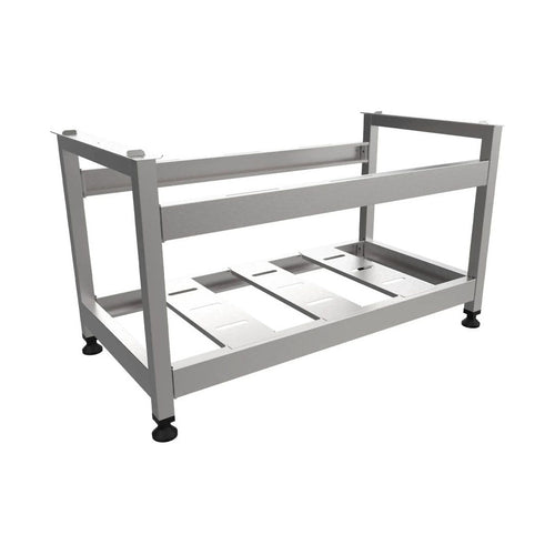 Cavalete Suporte Inox Venâncio 120cm para Chapa Americana — vista 1