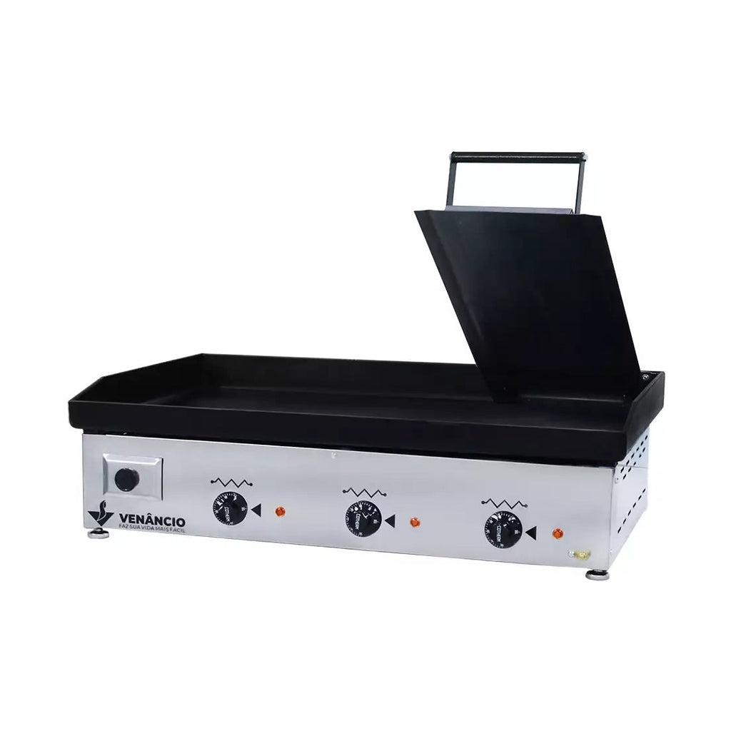 Chapa Eletrica Inox Venancio CE80 80cm