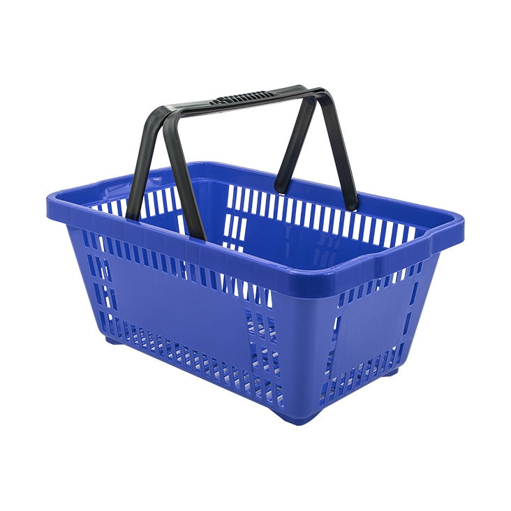 Plascar Cesto de Compras 15L Vermelho supermercado — vista 2