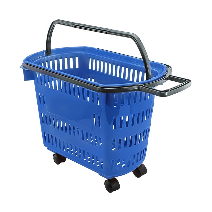 Cesta de Mercado Della Plast D-300 Azul 30L — Cesta de Compr - vista 2