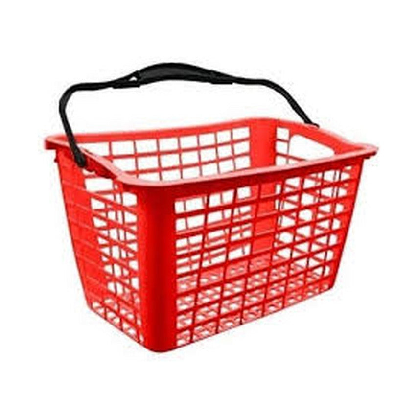 Cesto de Reposição Plascar Siris Vermelho — polipropileno resistente para supermercado