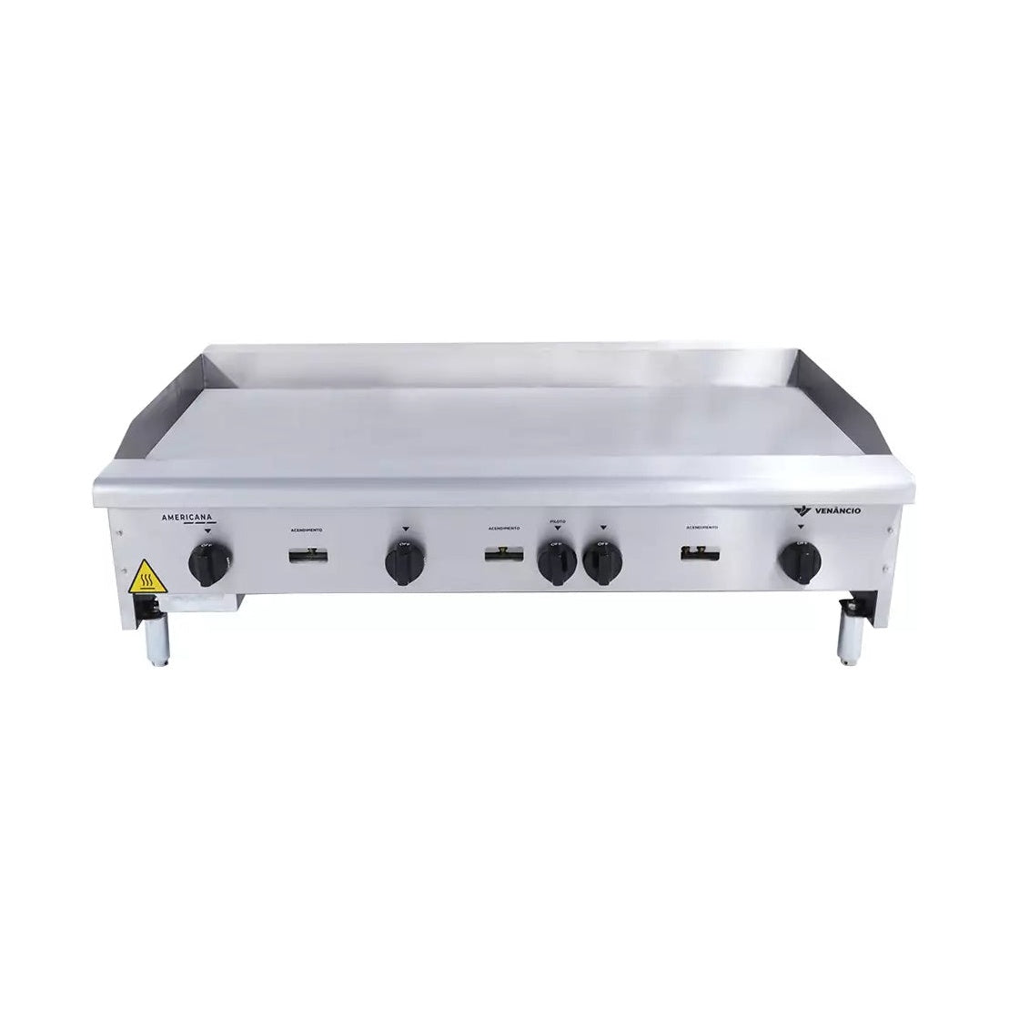 Venâncio Chapa Bifeteira Venâncio a Gás 120cm restaurante — vista 1