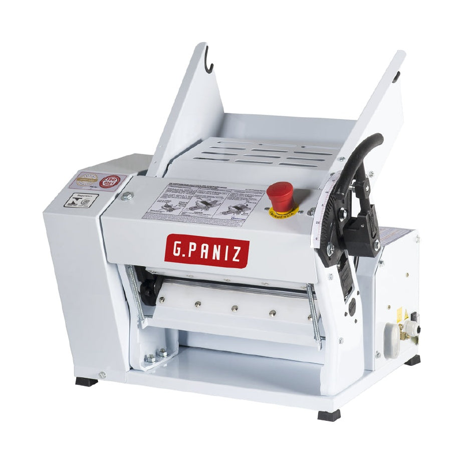 Cilindro Laminador CLE 300 Mini com Bandeja Epóxi 220V — Cilindro Compacto para Pequena Padaria e Pizzaria