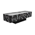 Ilha Expositora Fricon ICED 1163 Preta LED 1163L 4 Metros Dupla Ação 220V - render oficial Fricon