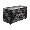 Ilha Expositora Fricon ICED 503 V Preta com LED 503L 220V para supermercado e sorveteria - vista 1