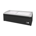 Ilha Expositora Fricon SMR 2200 SLB Total Black Preta 845L 2,20m Inverter Frost Free 220V para supermercado